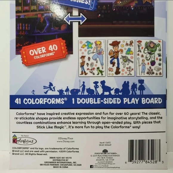 🆕 Colorforms Toy Story 4 Sticker Story Adventure - Picture 4 of 6